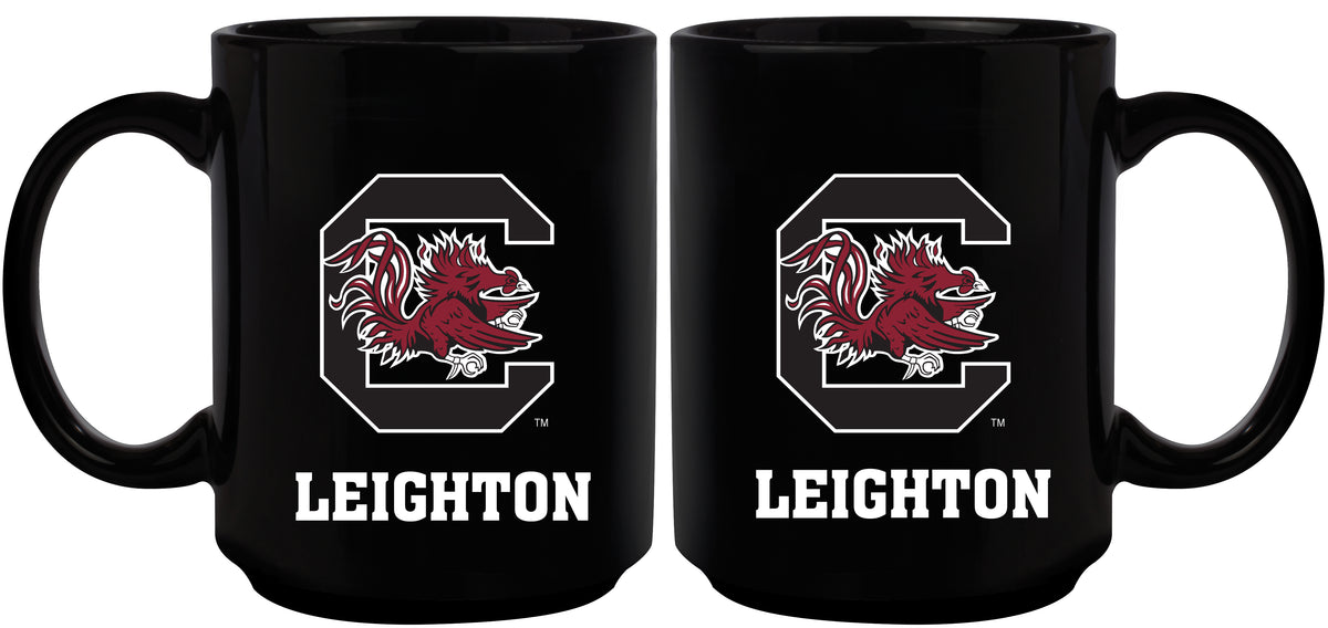 15oz. Black Personalized Ceramic Mug - South Carolina
COL, CurrentProduct, Drinkware_category_All, Engraved, Personalized_Personalized, South Carolina Gamecocks, USC
The Memory Company