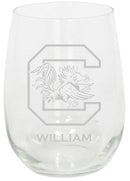COL 15oz Personalized Stemless Glass Tumbler - South Carolina
COL, CurrentProduct, Custom Drinkware, Drinkware_category_All, Gift Ideas, Personalization, Personalized_Personalized, South Carolina Gamecocks, USC
The Memory Company