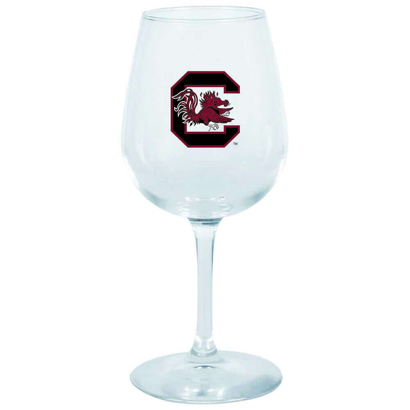 12.75oz Logo Girl Wine Glass | South Carolina Gamecocks COL, Holiday_category_All, OldProduct, South Carolina Gamecocks, USC 888966700062 $12.5