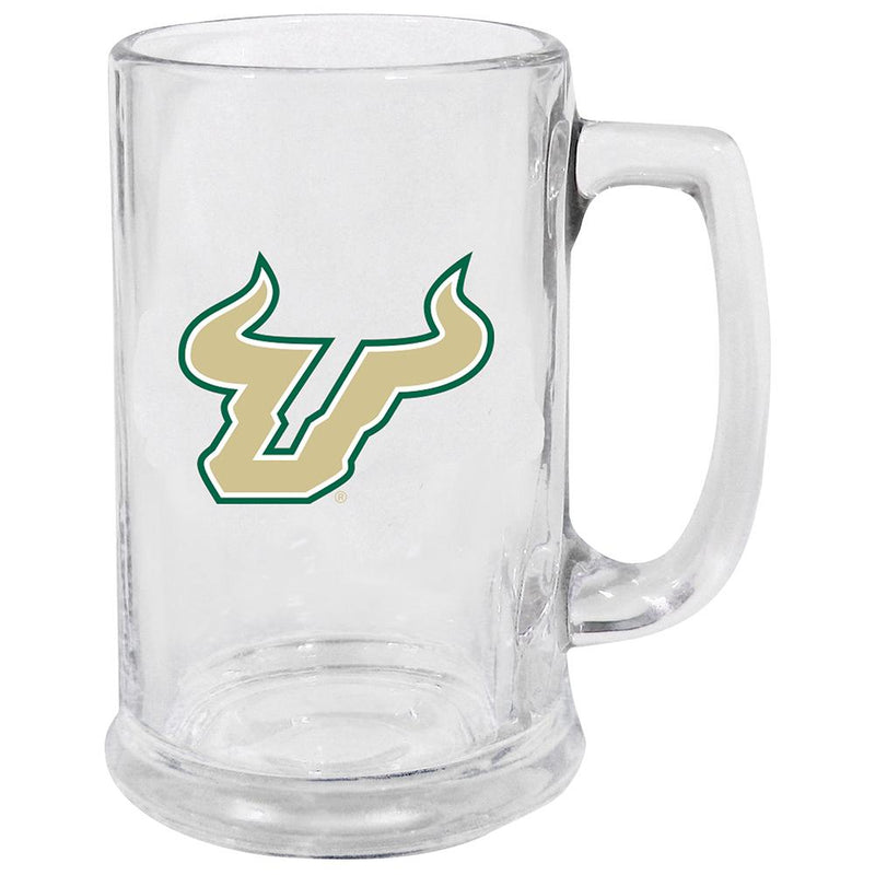 15oz Decal Glass Stein S FL NCAA, OldProduct, South Florida Bulls, USF 888966773660 $13