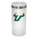 12oz White Slim Can Holder | South Florida Bulls