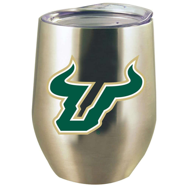 12oz Stainless Steel Stemless Tumbler w/Lid | South Florida University CurrentProduct, Drinkware_category_All, NCAA, South Florida Bulls, USF 888966955813 $15.76