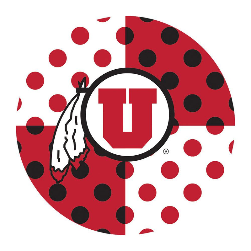 Single Two Tone Polka Dot Coaster | Utah University
COL, OldProduct, UTA, Utah Utes
The Memory Company