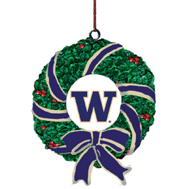 Wreath Ornament - University of Washington
COL, OldProduct, UWA, Washington Huskies
The Memory Company