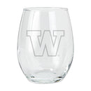 15oz Etched Stemless Tumbler | Washington Huskies COL, CurrentProduct, Drinkware_category_All, UWA, Washington Huskies 194207265383 $12.49