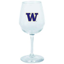 12.75oz Decal Wine Glass WA COL, Holiday_category_All, OldProduct, UWA, Washington Huskies 888966700871 $12