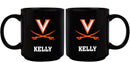 11oz Black Personalized Ceramic Mug - Virginia COL, CurrentProduct, Custom Drinkware, Drinkware_category_All, Gift Ideas, Personalization, Personalized_Personalized, VIR, Virginia Cavaliers 194207373606 $20.11