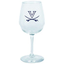 12.75oz Decal Wine Glass VA COL, Holiday_category_All, OldProduct, VIR, Virginia Cavaliers 888966701410 $12