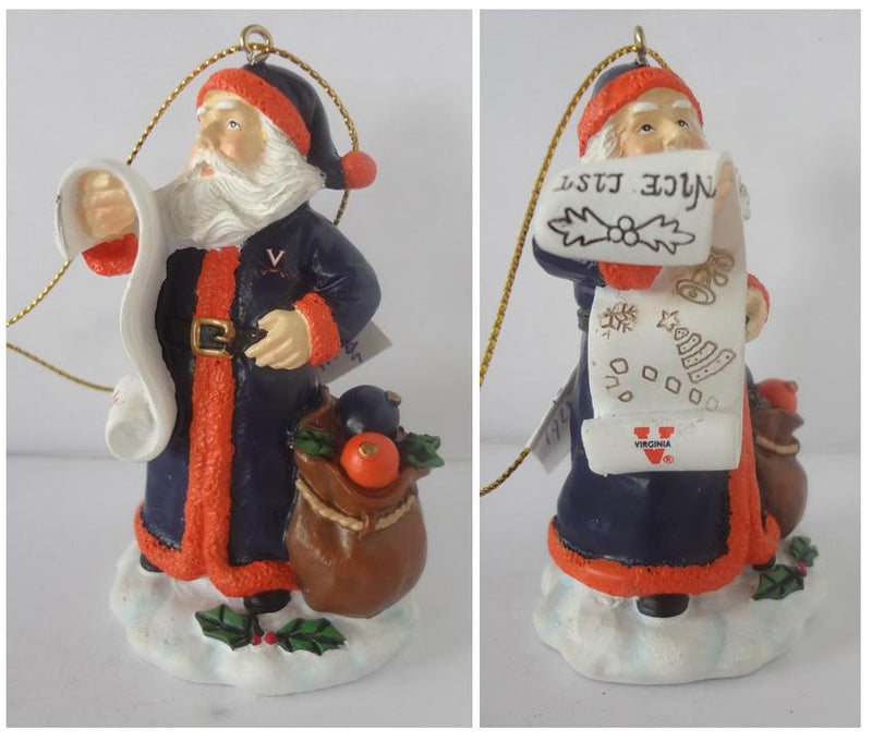 2015 Naughty Nice List Santa Ornament | VIRGINIA
COL, OldProduct, VIR, Virginia Cavaliers
The Memory Company