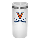 12oz White Slim Can Holder | Virginia Cavaliers