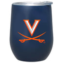 12oz Matte Stainless Steel Stemless Tumbler | Virginia COL, CurrentProduct, Drinkware_category_All, VIR, Virginia Cavaliers 888966600294 $32.99