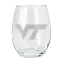 15oz Etched Stemless Tumbler | Virginia Tech Hokies COL, CurrentProduct, Drinkware_category_All, Virginia Tech Hokies, VRT 194207265437 $12.49