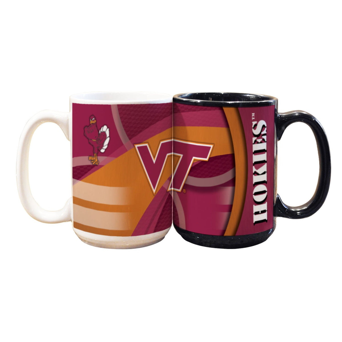 15oz Black Carbon Fiber Mug | Vir Tech COL, OldProduct, Virginia Tech Hokies, VRT 687746358925 $13