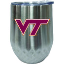 12OZ SS STMLS DIAMD TMBLR VIRGINIA TECH COL, CurrentProduct, Drinkware_category_All, Virginia Tech Hokies, VRT 888966672420 $28.49