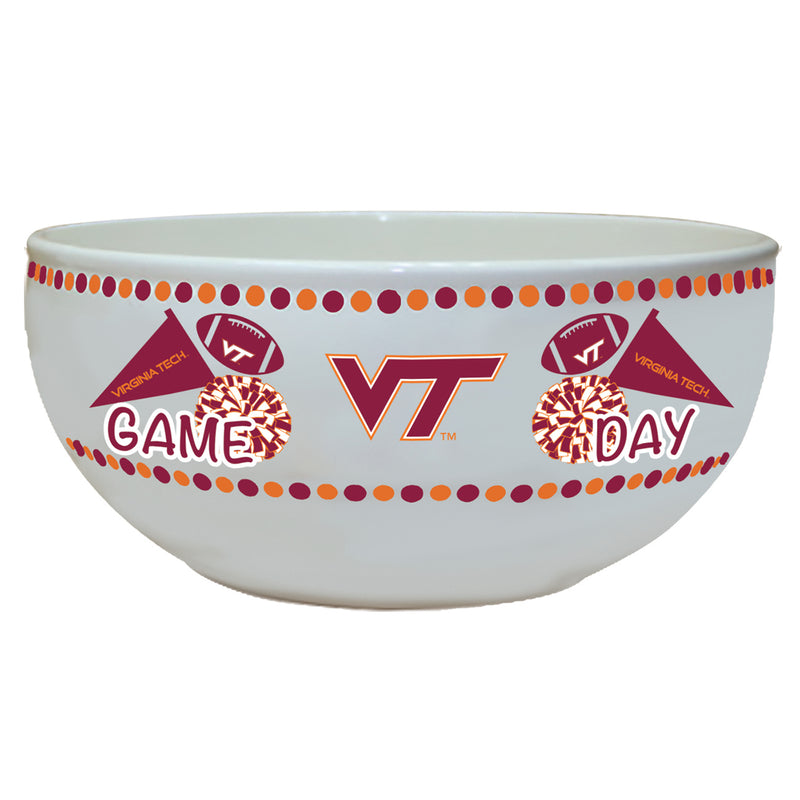 Large Game Day Ceramic Bowl | Virginia Tech