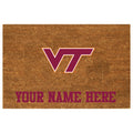 Personalized Doormat | Virginia Tech Hokies