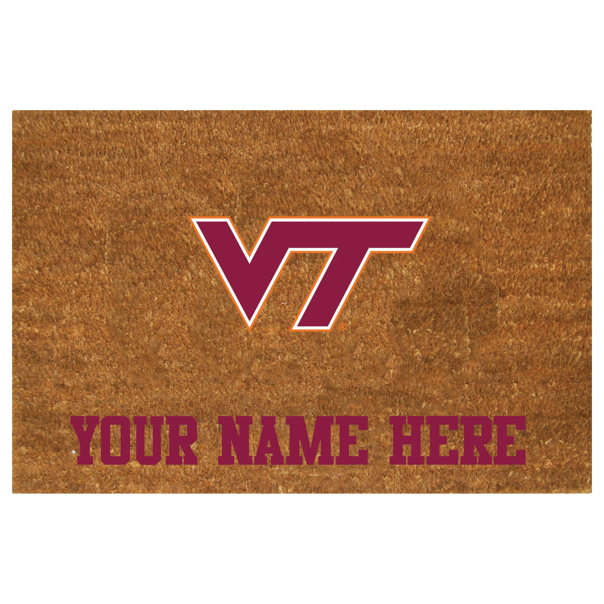 Personalized Doormat | Virginia Tech Hokies