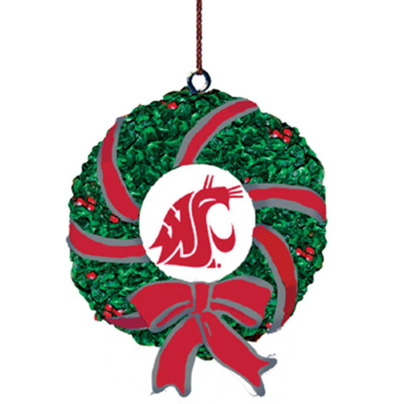 Wreath Ornament - Washington State University
COL, OldProduct, WAS, Washington State Cougars
The Memory Company