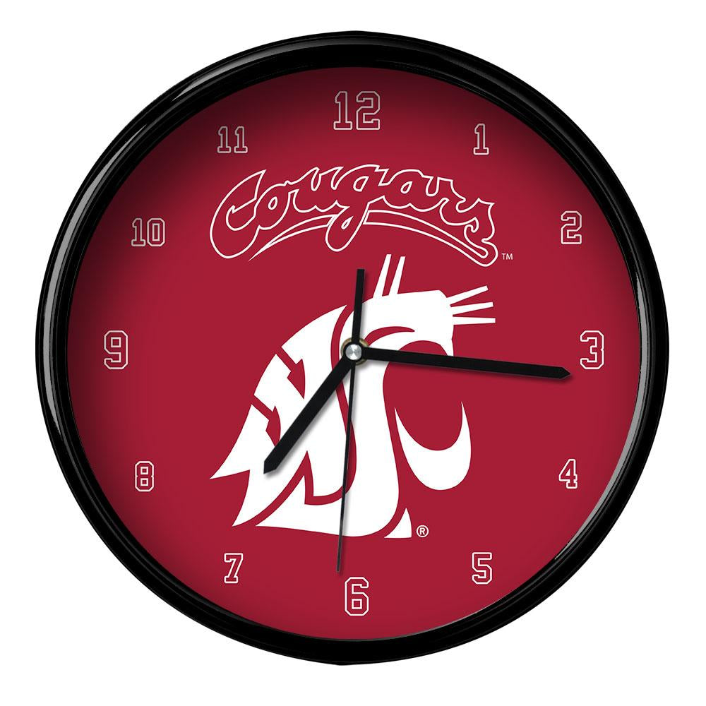Black Rim Clock Basic | Washington State University at $23.99 only from ...