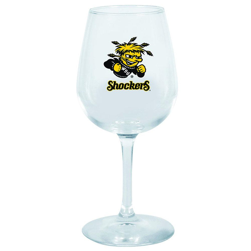 BOXED WINE GLASS  WICHITA ST
COL, OldProduct, WIC, Wichita State Shockers
The Memory Company