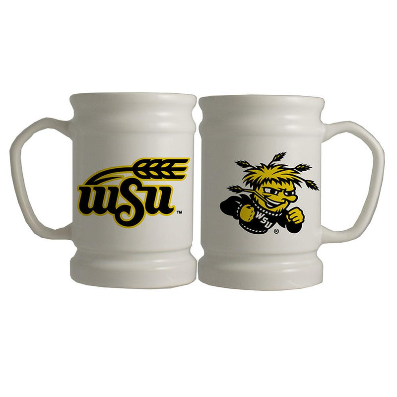 14oz Logo Mug Basic | Wichita St COL, OldProduct, WIC, Wichita State Shockers 687746266763 $14