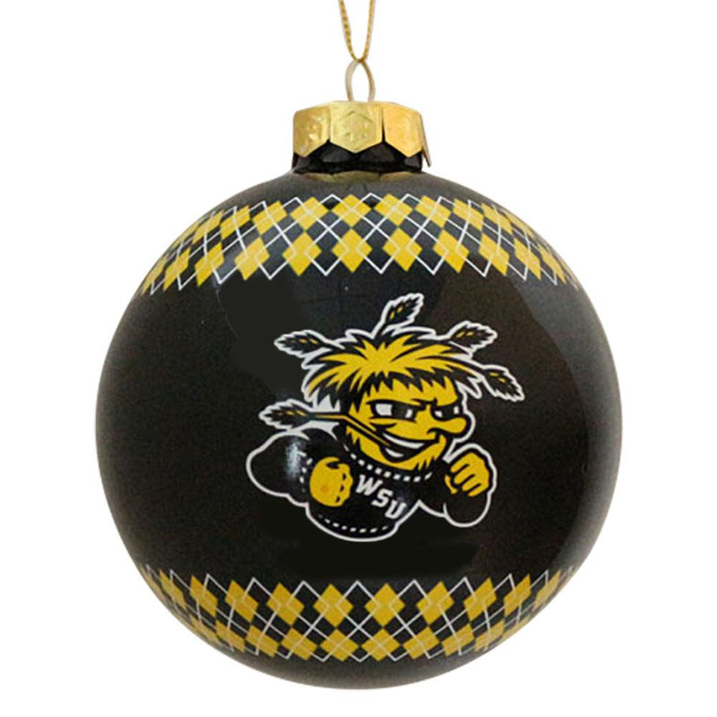 Argyle Gball Ornament Wichita State
COL, OldProduct, WIC, Wichita State Shockers
The Memory Company