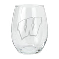 15oz Etched Stemless Tumbler | Wisconsin Badgers COL, CurrentProduct, Drinkware_category_All, WIS, Wisconsin Badgers 194207265468 $12.49