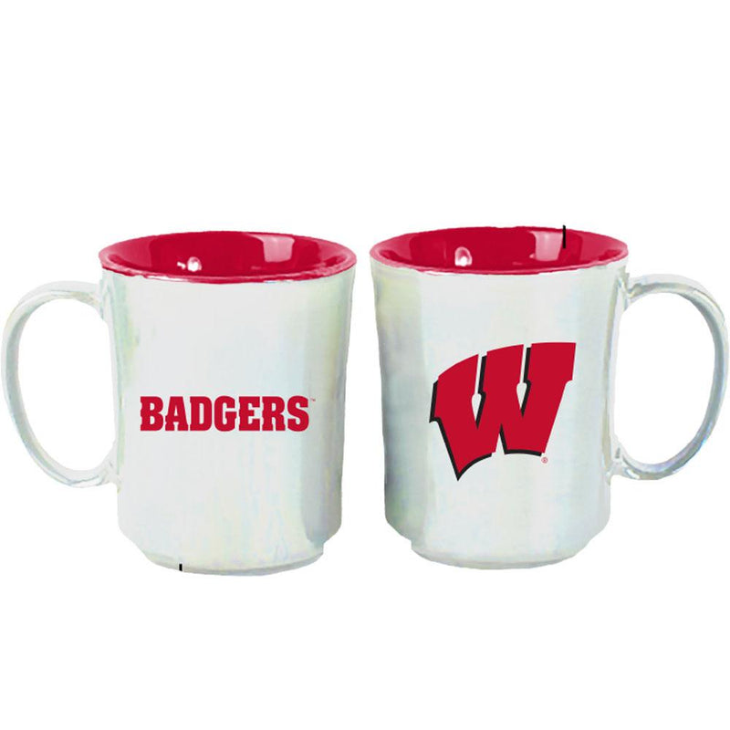 15oz Iridescent Mug | Wisconsin Badgers COL, CurrentProduct, Drinkware_category_All, WIS, Wisconsin Badgers 194207202128 $19.99