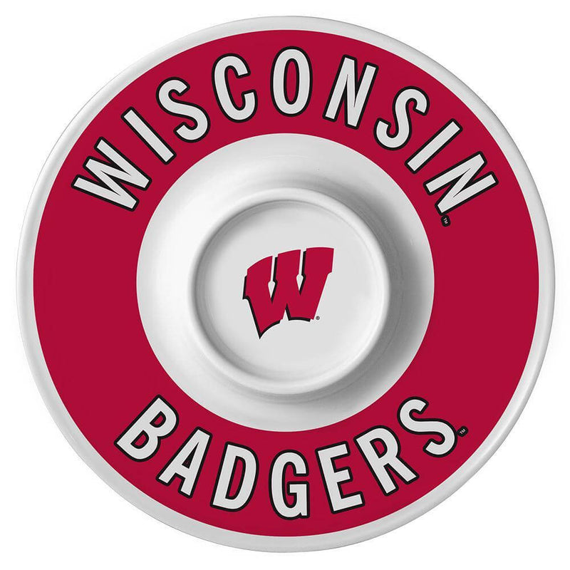 12 Inch Melamine Serving Dip Tray | University of Wisconsin COL, OldProduct, WIS, Wisconsin Badgers 687746310664 $10