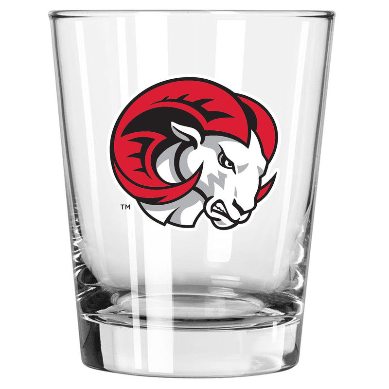 15oz Double Old Fashion Glass | Winston-Salem State Rams COL, CurrentProduct, Drinkware_category_All, Winston-Salem State Rams, WSS  $13.49