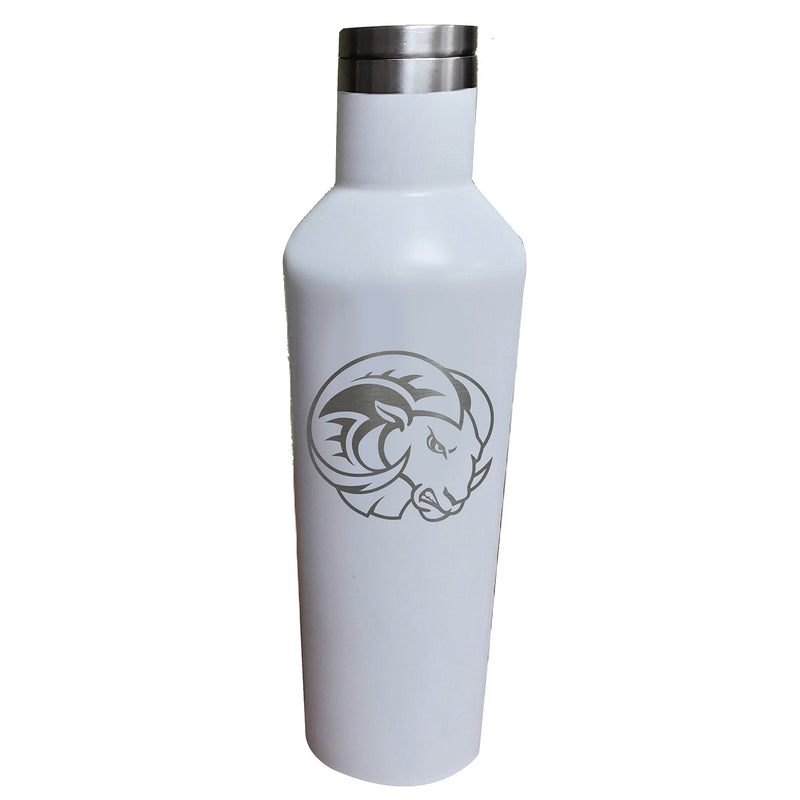 17oz White Etched Infinity Bottle | Winston-Salem State Rams