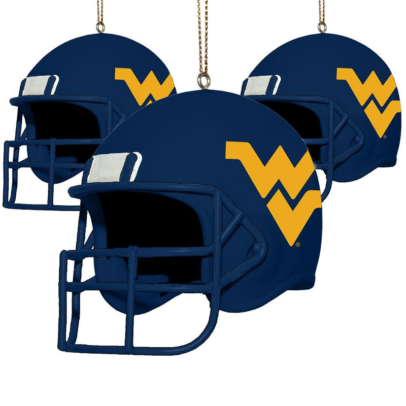 3 Pack Helmet Ornament - West Virginia University
COL, CurrentProduct, Holiday_category_All, Holiday_category_Ornaments, West Virginia Mountaineers, WVI
The Memory Company