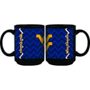 Chevron Black 11oz Mug  W Virginia
COL, OldProduct, West Virginia Mountaineers, WVI
The Memory Company