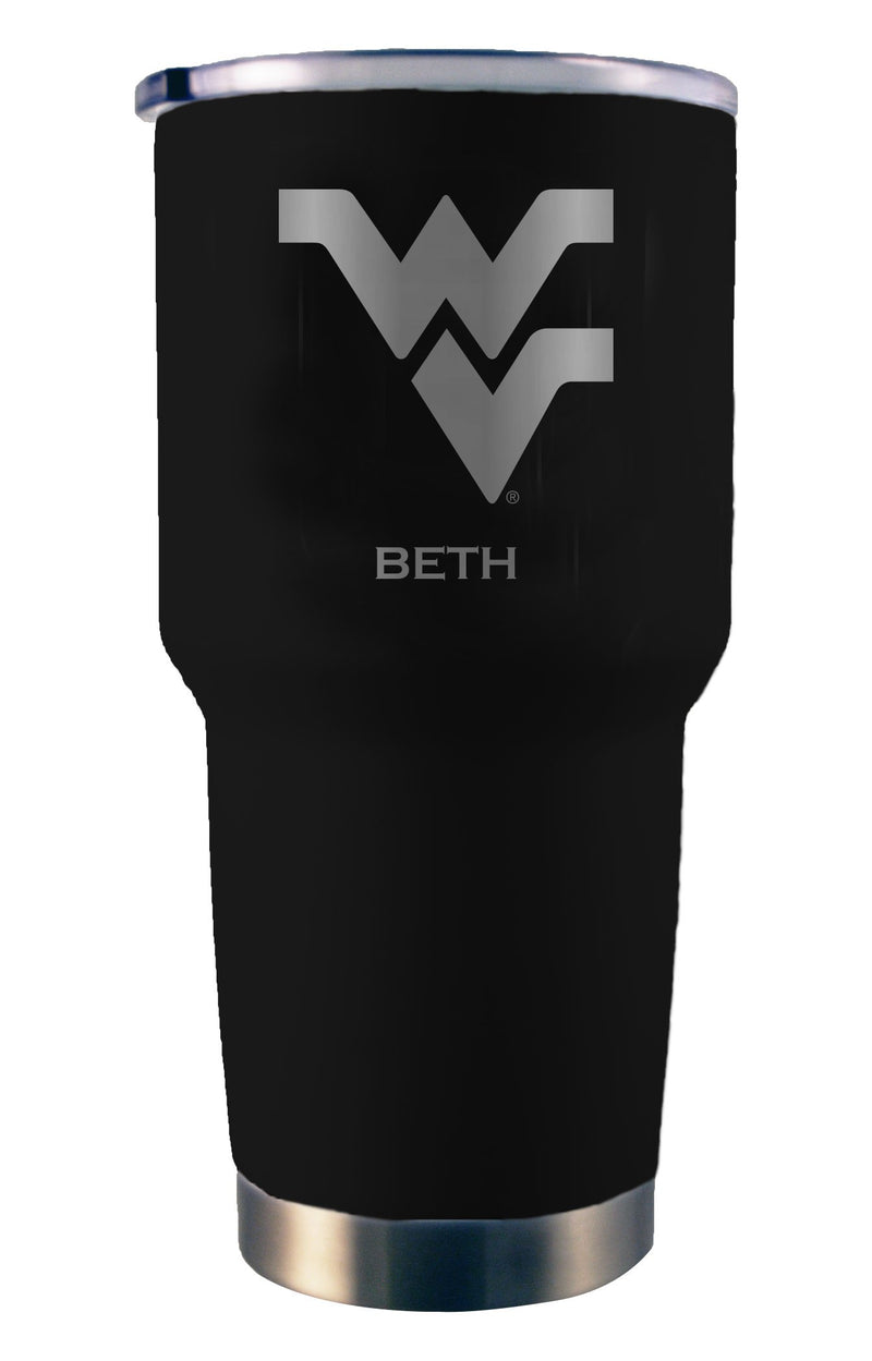 College 30oz Black Personalized Stainless-Steel Tumbler - West Virginia
COL, CurrentProduct, Drinkware_category_All, Personalized_Personalized, West Virginia Mountaineers, WVI
The Memory Company