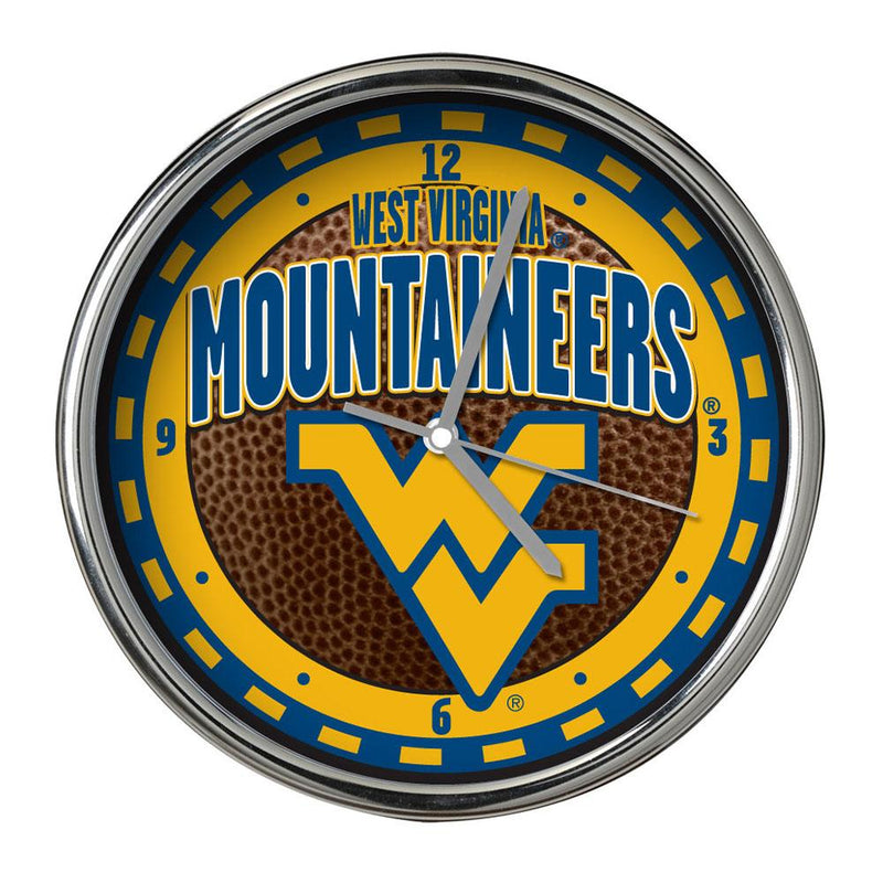 Chrome Clock 4 - West Virginia University
COL, OldProduct, West Virginia Mountaineers, WVI
The Memory Company