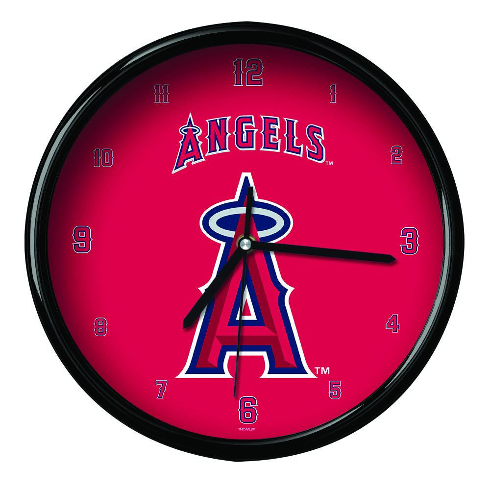 Black Rim Clock Basic | Anaheim Angels at $23.99 only from The Memory ...