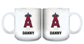 11oz White Personalized Ceramic Mug CurrentProduct, Custom Drinkware, Drinkware_category_All, Gift Ideas, Los Angeles Angels, MLB, Personalization, Personalized_Personalized 194207465356 $20.11