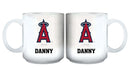 11oz White Personalized Ceramic Mug CurrentProduct, Custom Drinkware, Drinkware_category_All, Gift Ideas, Los Angeles Angels, MLB, Personalization, Personalized_Personalized 194207465356 $20.11