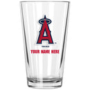 17oz Personalized Pint Glass | Los Angeles Angels