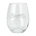 15oz Etched Stemless Tumbler | Atlanta Braves ABR, Atlanta Braves, CurrentProduct, Drinkware_category_All, MLB 194207265512 $12.49