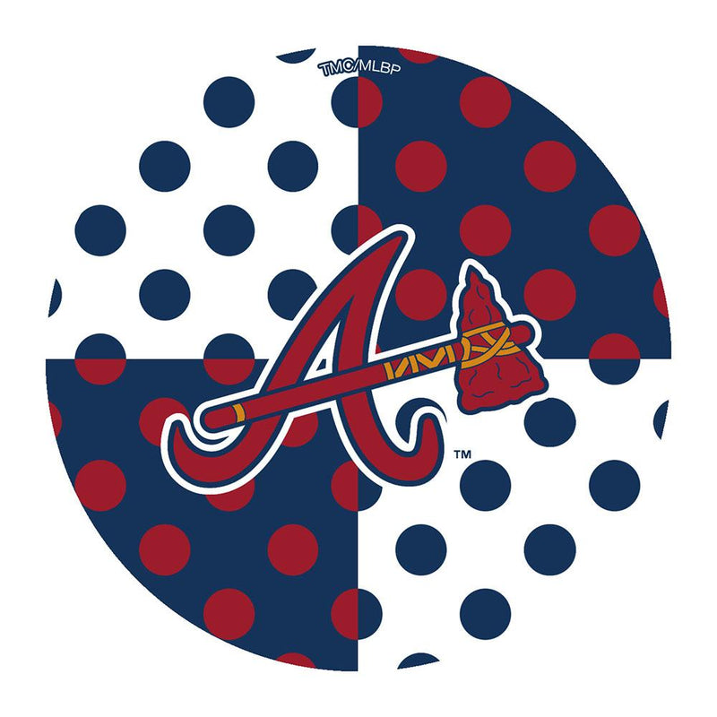 Single Two Tone Polka Dot Coaster | Atlanta Braves
ABR, Atlanta Braves, MLB, OldProduct
The Memory Company