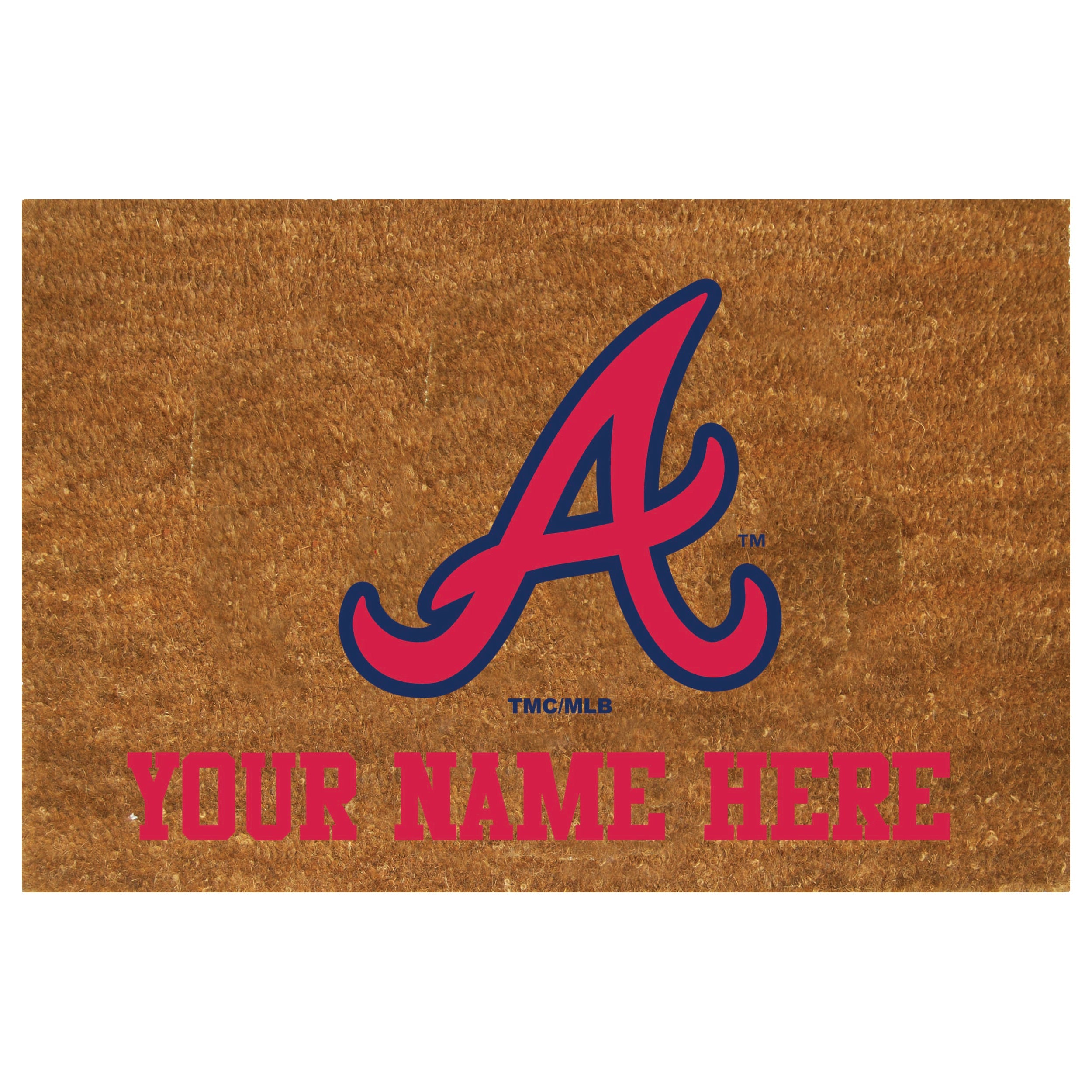 Personalized Doormat | Atlanta Braves