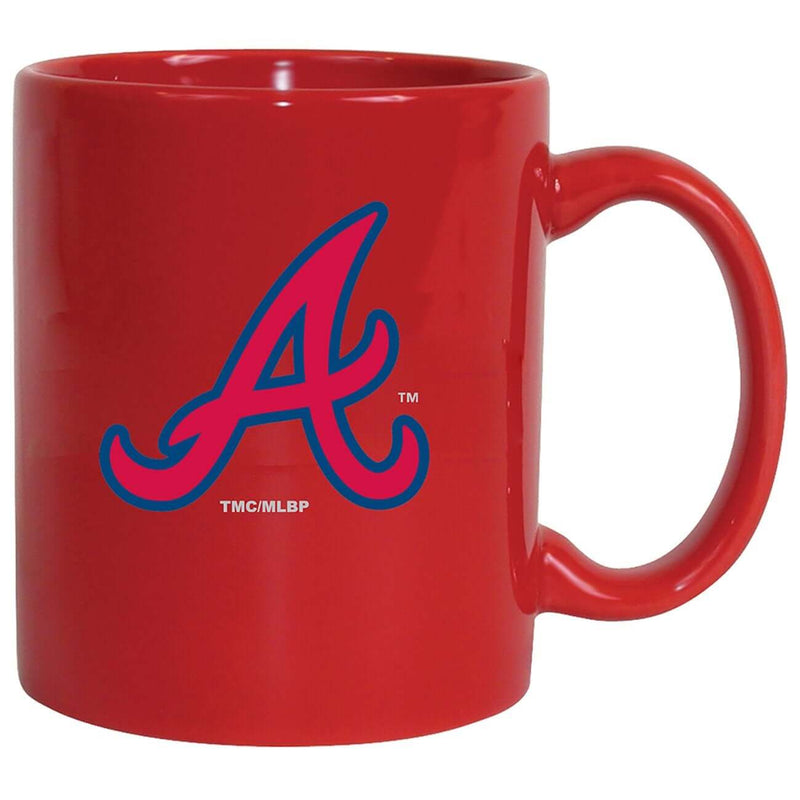 11oz Colored Ceramic Mug Girl | Braves ABR, Atlanta Braves, MLB, OldProduct 888966842885 $10.5