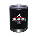 12oz  Black Stainless Steel Lowball | 2021 MLB World Series ABR, Atlanta Braves, C21, Drinkware_category_All, MLB  $28.5