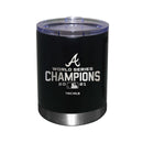 12oz  Etched Black Stainless Steel Lowball | 2021 MLB World Series ABR, Atlanta Braves, C21, Drinkware_category_All, MLB  $28.5