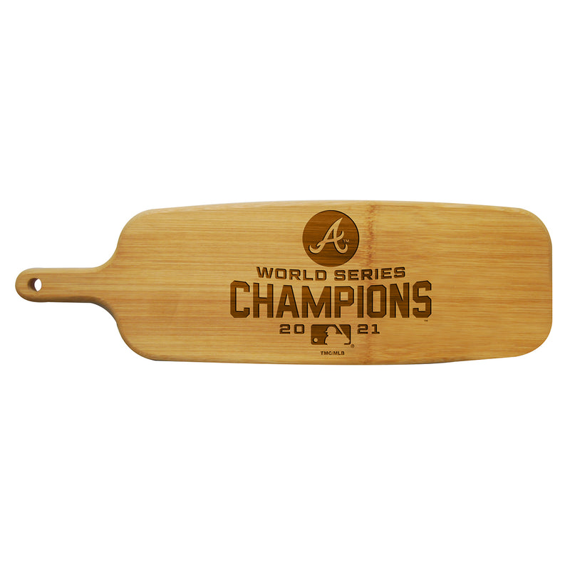 Bamboo Paddle Cutting and Serving Board | 2021 MLB World Series
ABR, Atlanta Braves, C21, Drinkware_category_All, MLB
The Memory Company