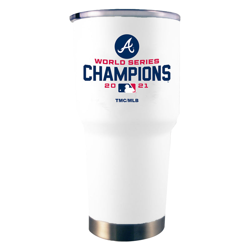 30oz  White Stainless Steel Tumbler | 2021 MLB World Series
ABR, Atlanta Braves, C21, Drinkware_category_All, MLB
The Memory Company