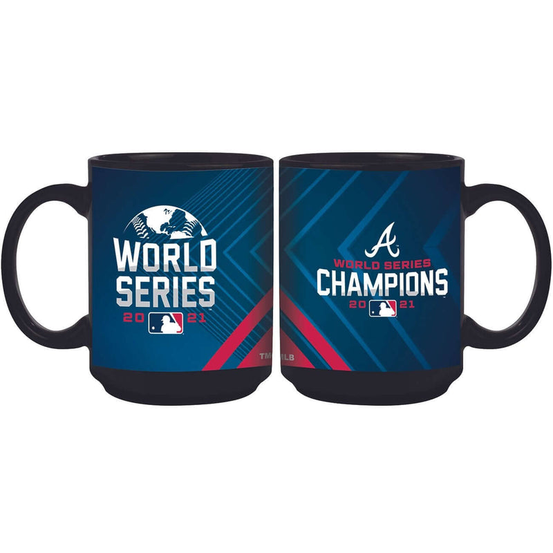 11oz  Black Mug | 2021 MLB World Series ABR, Atlanta Braves, C21, Drinkware_category_All, MLB  $14.2