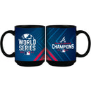 15oz  Black Mug | 2021 MLB World Series ABR, Atlanta Braves, C21, Drinkware_category_All, MLB  $16.4