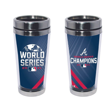 16oz  Stainless Steel Tumbler | 2021 MLB World Series
ABR, Atlanta Braves, C21, Drinkware_category_All, MLB
The Memory Company